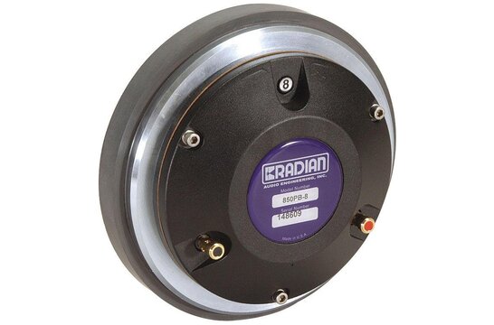 850PB-8 Compression driver with Aluminum Dia and Push Buttons