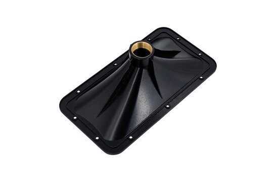 H6512 6-1/2" x 12" Waveguide 1-3/8"- 18 TPI