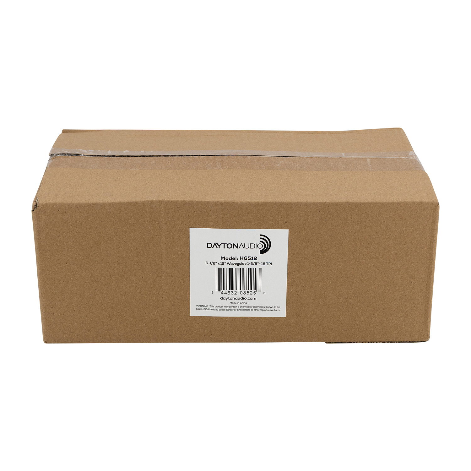 H6512 6-1/2" x 12" Waveguide 1-3/8"- 18 TPI