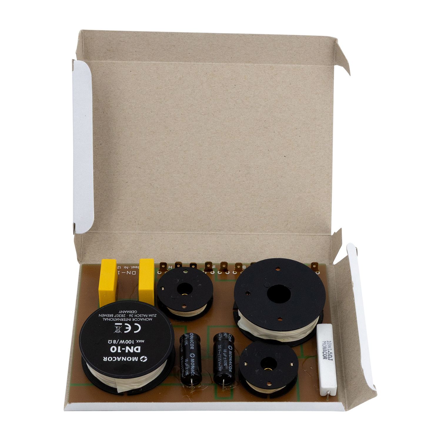 DN-10 3-Way Speaker Crossover 800/4,500 Hz Assembled crossover