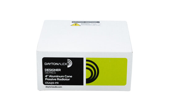 DSA115-PR 4" Designer Series Aluminum Cone Passive Radiator