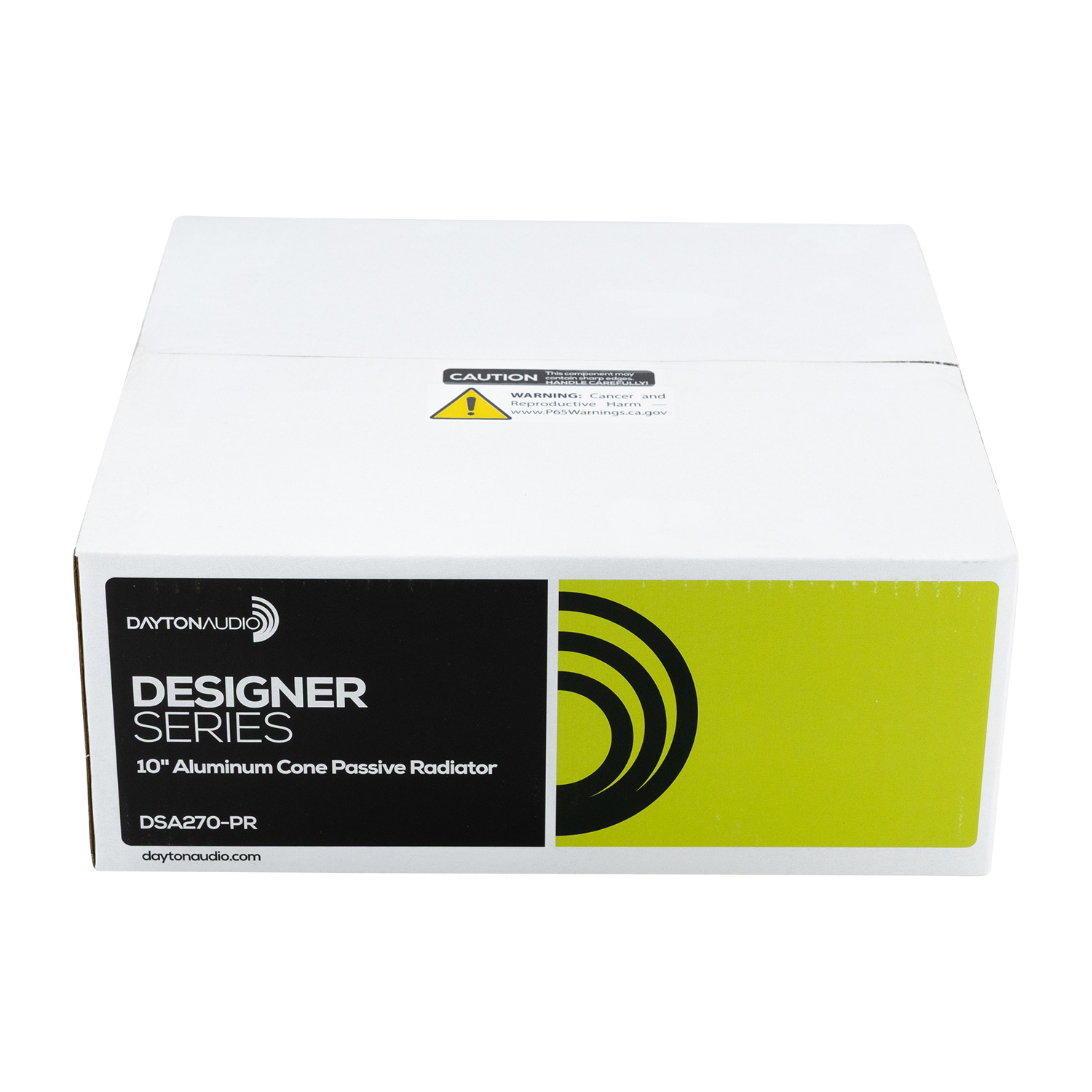 DSA270-PR 10" Designer Series Aluminum Cone Passive Radiator