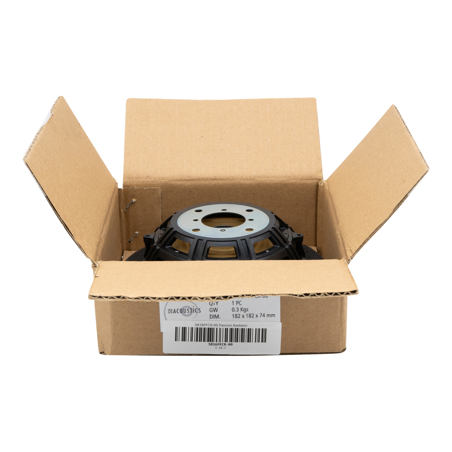 SB16PFCR-00 6" Paper Cone Passive Radiator