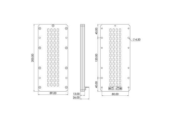 LM8K Wide Band Planar Ribbon Tweeter