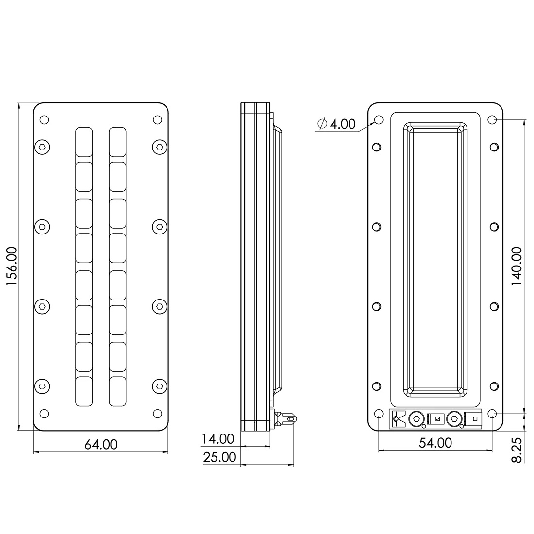 LT6 Planar Ribbon Tweeter
