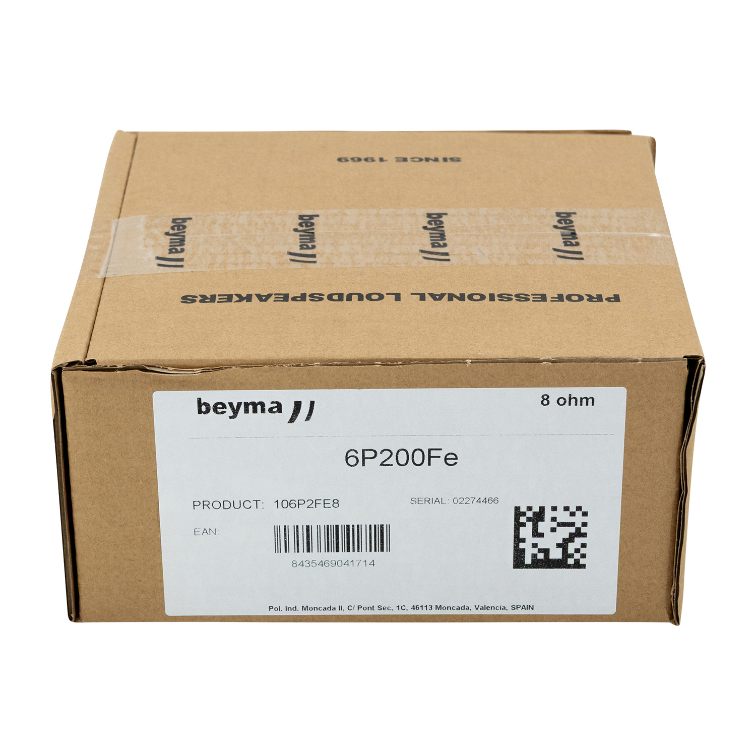 6P200Fe Bass-midwoofer