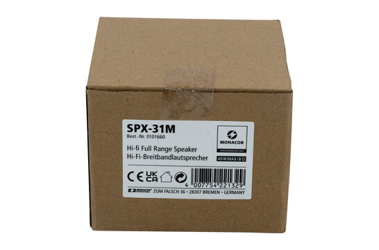 SPX-31M 3'' Full Range Driver 8 Ohm