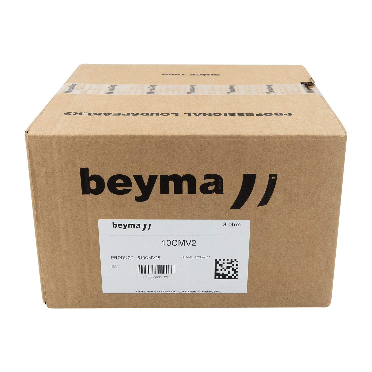 10CMV2 Bass-midwoofer 8 Ohm