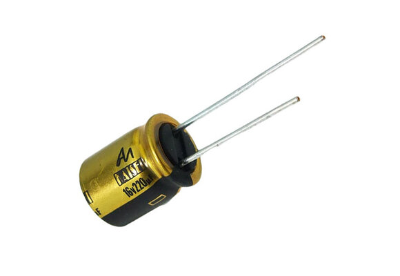 CAP-100-R-220U-16V | 220 µF | 20% | 16 V
