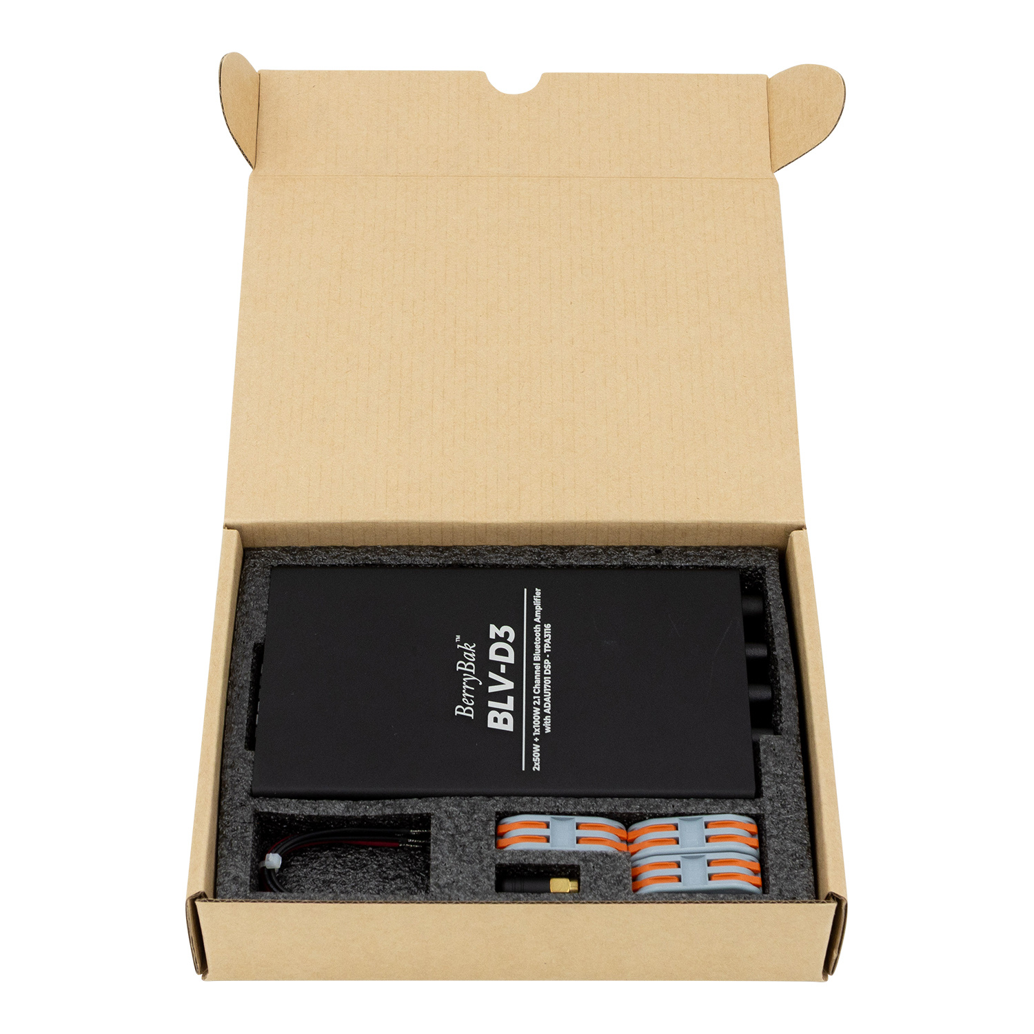 BerryBak BLV-D3 Amplifier with Bluetooth AA-AS32991