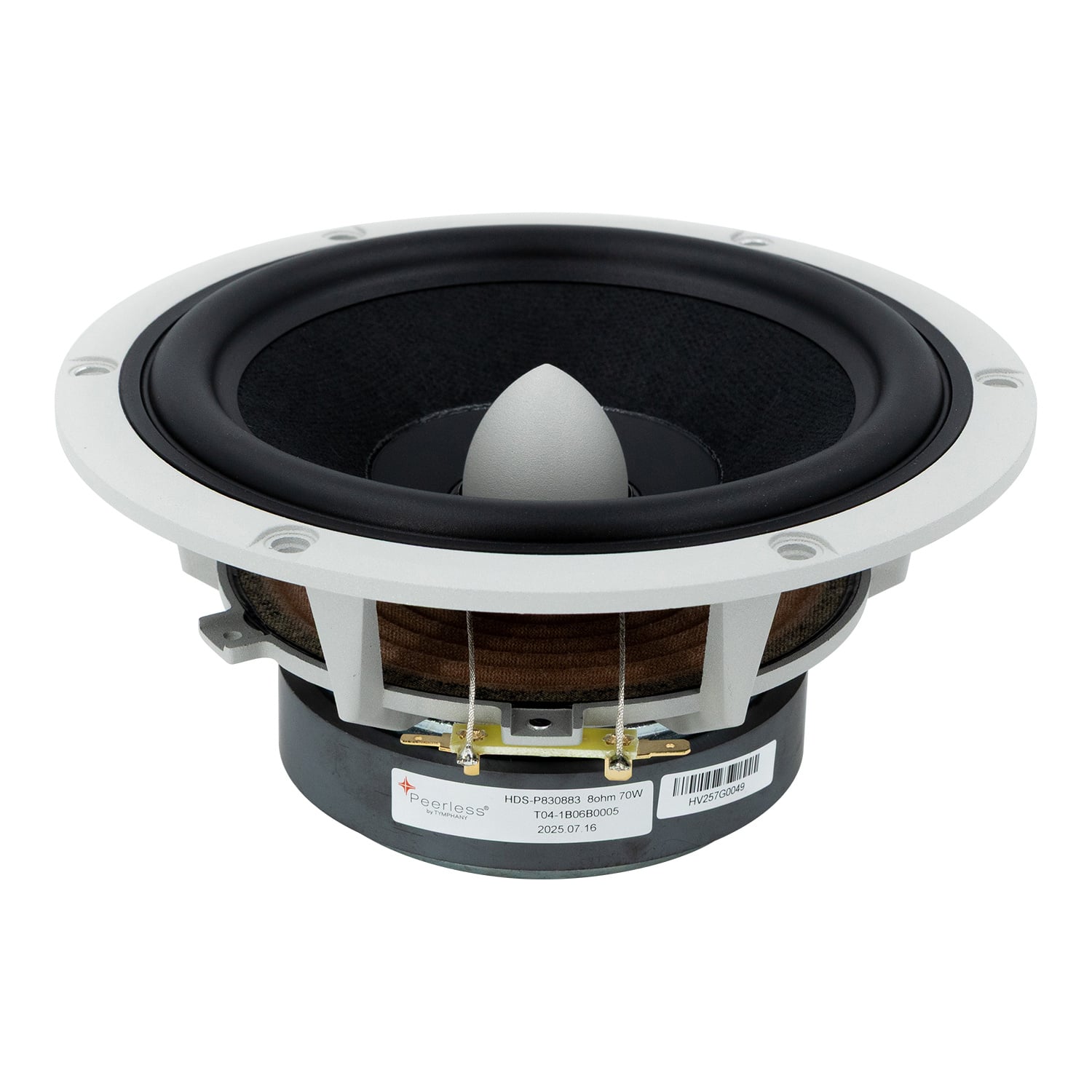 HDS-P830883 6-1/2" Nomex Cone HDS Woofer
