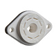VBASE-166 UX8 8 polige Buisvoet Chassis Mount met Verzilverde Contacten