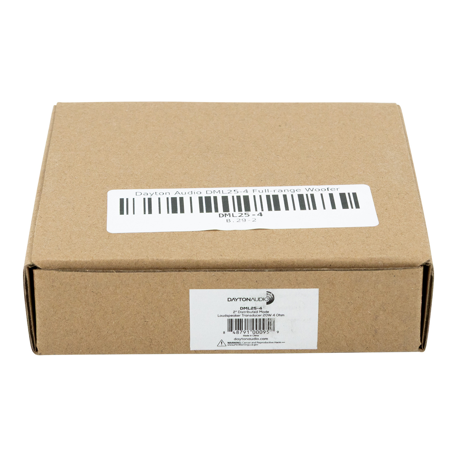 DML25-4  2" Distributed Mode Loudspeaker Transducer 20W 4 Ohm