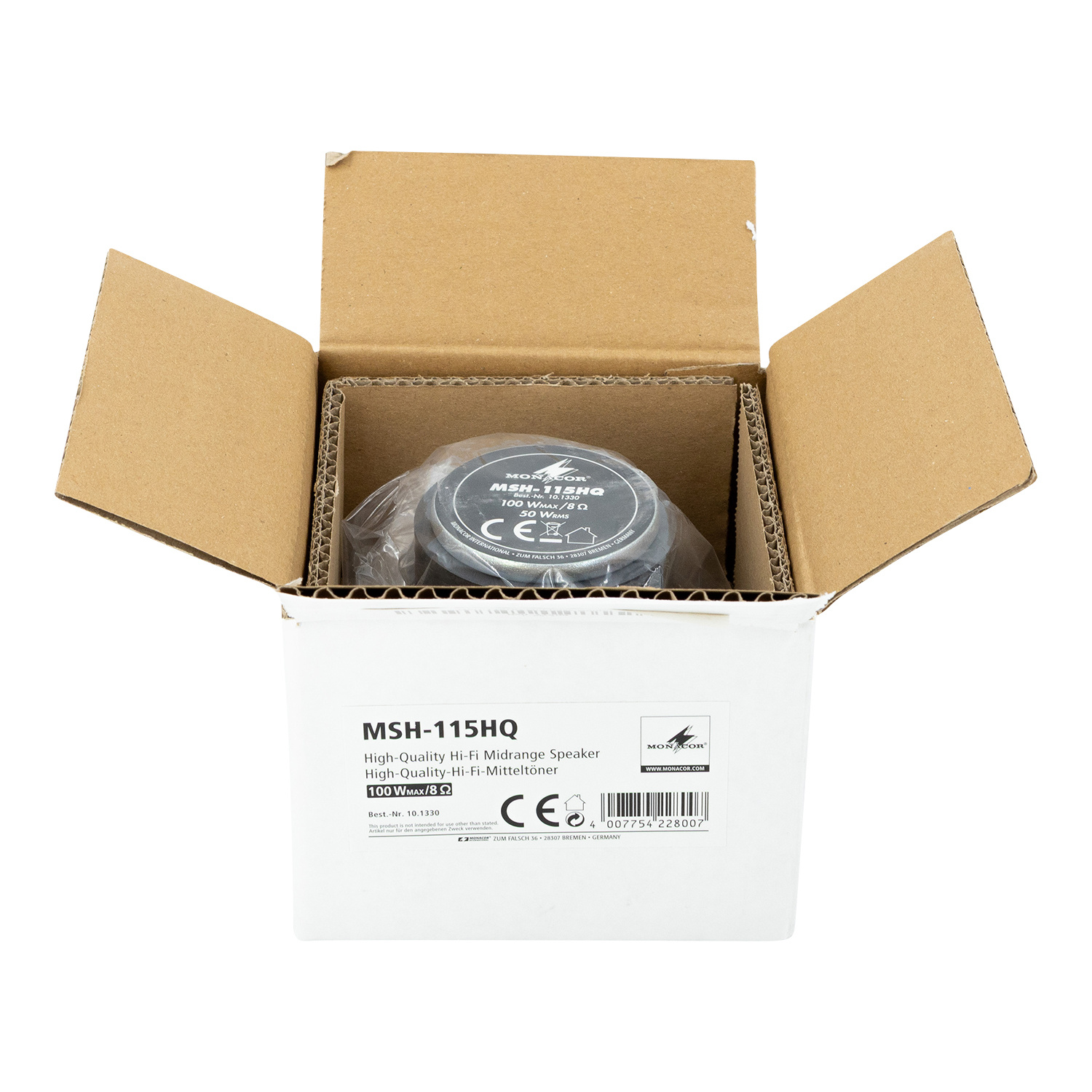 MSH-115HQ Mid-bass woofer