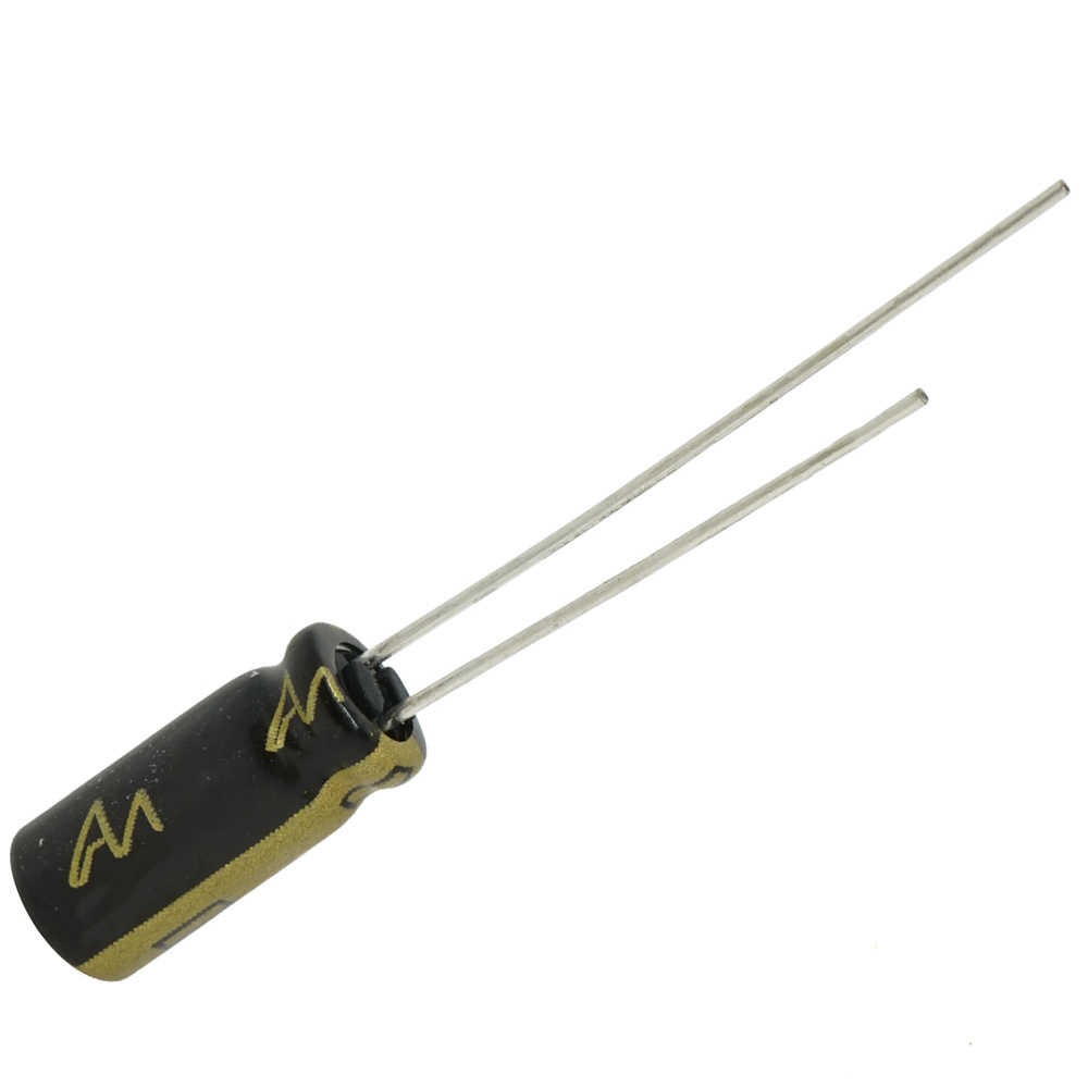 CAP-100-STDR-220U-16V | 220 µF | 20% | 16 V | Standard Electrolytic Capacitor
