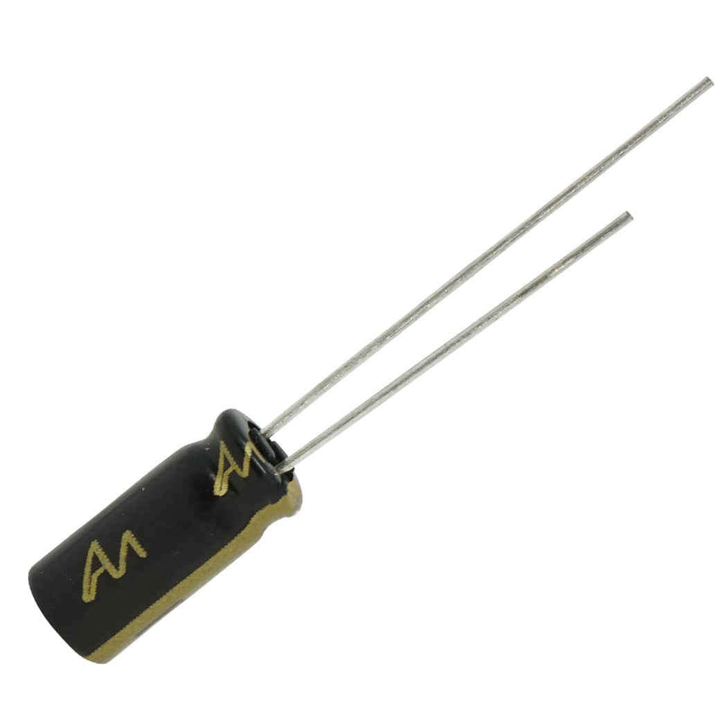CAP-100-STDR-22U-63V | 22 µF | 20% | 63 V | Standard Electrolytic Kondensator