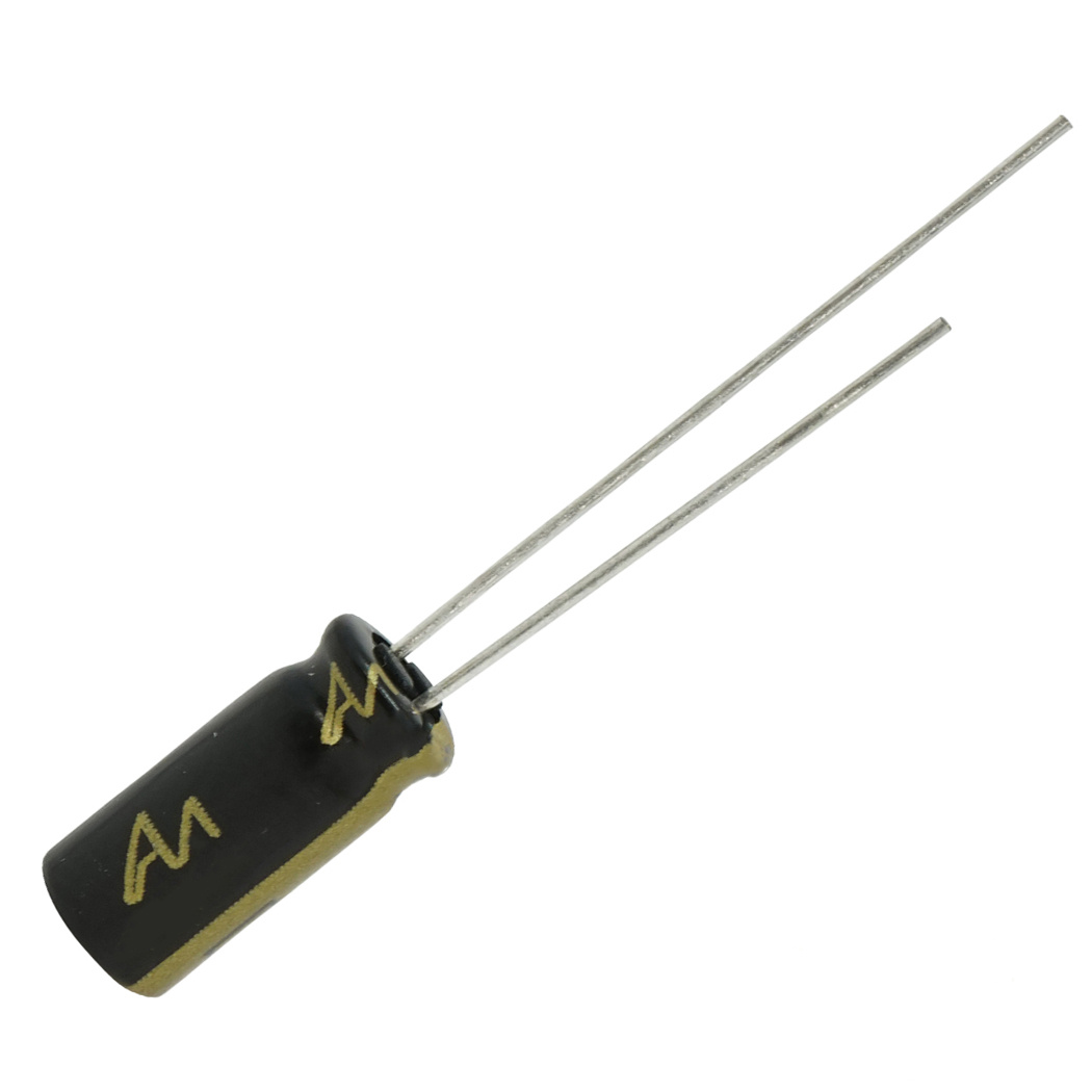 CAP-100-STDR-50U-63V | 50 µF | 20% | 63 V | Standard Electrolytic Condensator