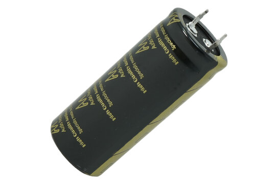 CAP-100-STDR-220U-500V | 220 µF | 20% | 500 V | Standard Electrolytic Condensator