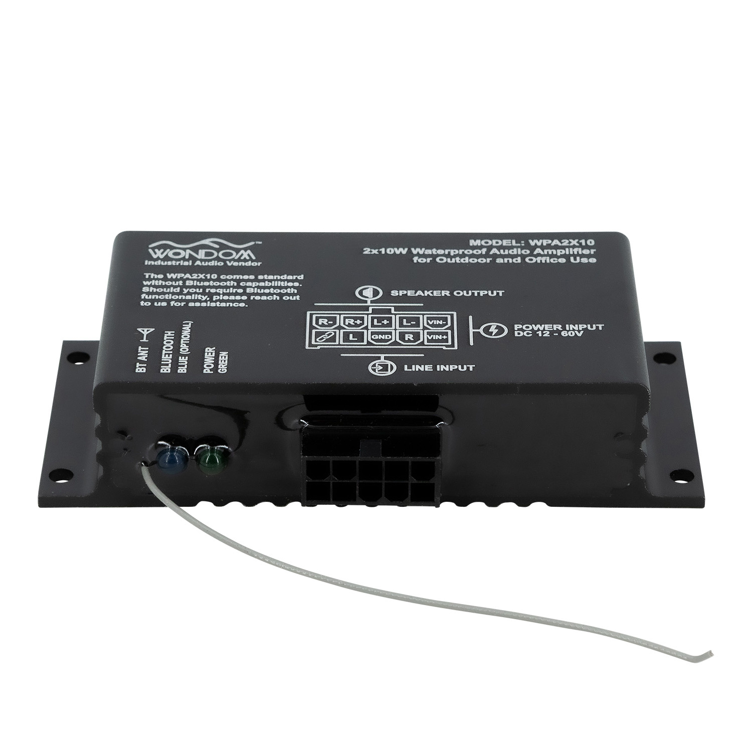AA-AS32987 WPA2X10 2x10W Mini Waterbestendige Versterker voor Marine & Automotive
