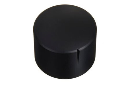 MWK-03-9005 30 mm Brass Knob Matt Black NA 6 mm Shaft