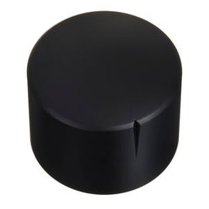 MWK-03-9005 30 mm Brass Knob Matt Black NA 6 mm Shaft