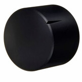 MWK-03-9005 30 mm Brass Knob Matt Black NA 6 mm Shaft