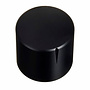 MWK-01-9005 25 mm Brass Knob Matt Black NA 6 mm Shaft