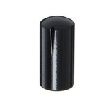 MWK-45-9005 12 mm Brass Knob Matt Black 6 mm Shaft