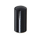 MWK-45-9005 12 mm Brass Knob Matt Black 6 mm Shaft