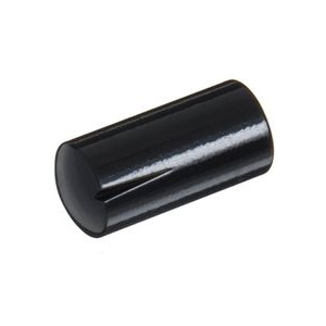 MWK-45-9005 12 mm Brass Knob Matt Black 6 mm Shaft