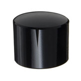 MWK-03-9004 30 mm Brass Knob Shiny Black NA 6 mm Shaft