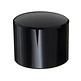MWK-03-9004 30 mm Brass Knob Shiny Black NA 6 mm Shaft