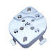 VBASE-171 UX4 4-Pin Valve Base Chassis Mount with Silver-Plated Contacts