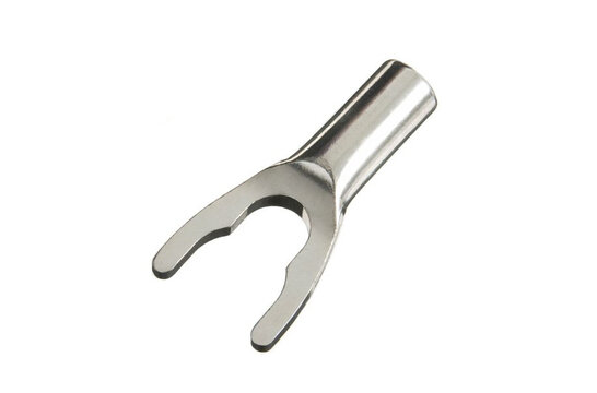 CON-065B AN-SS Silver Plated Y Shape Spade