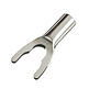 CON-065B AN-SS Silver Plated Y Shape Spade