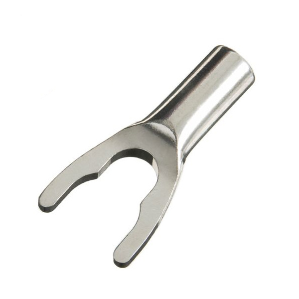 CON-065B AN-SS Silver Plated Y Shape Spade