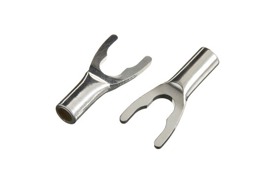 CON-065B AN-SS Silver Plated Y Shape Spade