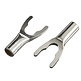 CON-065B AN-SS Silver Plated Y Shape Spade