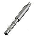 CON-060AG AN-BP Silver Plated Banana Plug 4mm