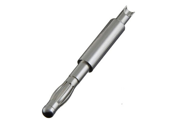 CON-060AG AN-BP Silver Plated Banana Plug