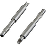 CON-060AG AN-BP Silver Plated Banana Plug 4mm