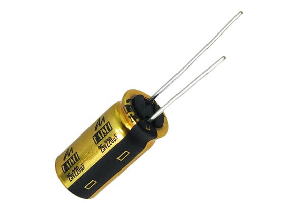 CAP-100-R-220U-25V | 220 µF | 20% | 25 V