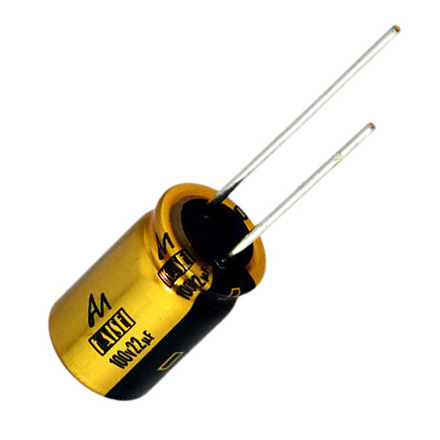 CAP-100-R-22U-100V | 22 µF | 20% | 100 V | Kaisei Electrolytic Condensator