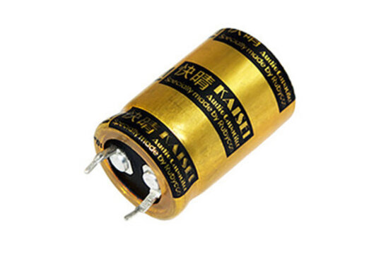 CAP-100-R-10U-500V | 10 µF | 20% | 500 V | Kaisei Electrolytic Condensator