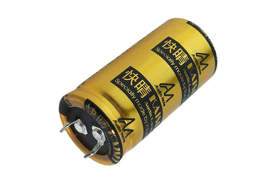 CAP-100-R-68U-500V | 68 µF | 20% | 500 V | Kaisei Electrolytic Capacitor