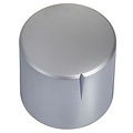 MWK-03-9002-B 30 mm Brass Knob Matt Chrome Not Alligned 6 mm Shaft