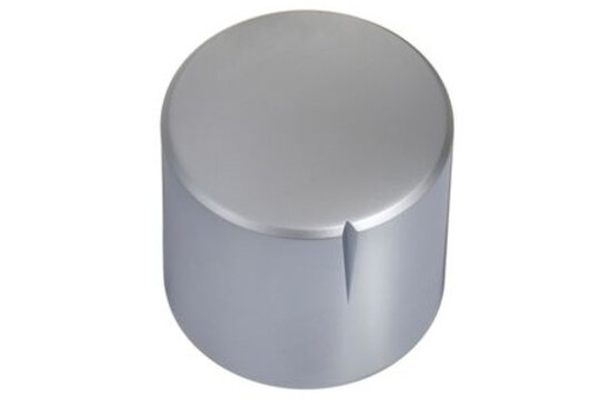 MWK-03-9002-B 30 mm Brass Knob Matt Chrome Not Alligned 6 mm Shaft