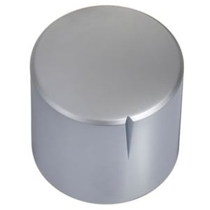 MWK-03-9002-B 30 mm Brass Knob Matt Chrome Not Alligned 6 mm Shaft