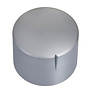 MWK-01-9002-B 25 mm Brass Knob Matt Chrome Not Alligned 6 mm Shaft