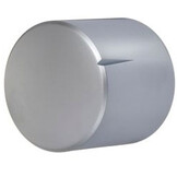 MWK-01-9002-B 25 mm Brass Knob Matt Chrome Not Alligned 6 mm Shaft